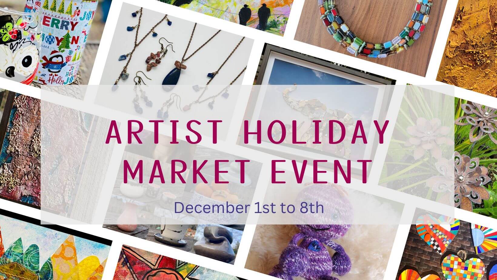 Artist Holiday Market online